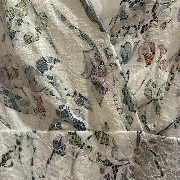 💐 Sangria Lace Floral Dress - Picture 5 of 11